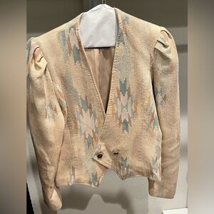 Vintage southwestern blazer